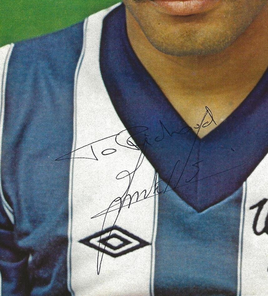 ROMEO ZONDERVAN WEST BROMWICH ALBION 1982-84 NETHERLANDS INT