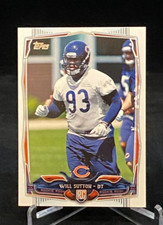 2014 Topps Football Rookie Card #361 Will Sutton Chicago Bears