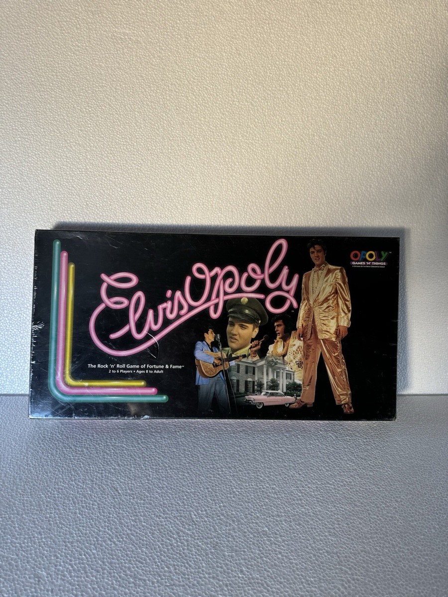 Sealed 1995 Elvisopoly MONOPOLY Elvis Presley Edition Rock 'N