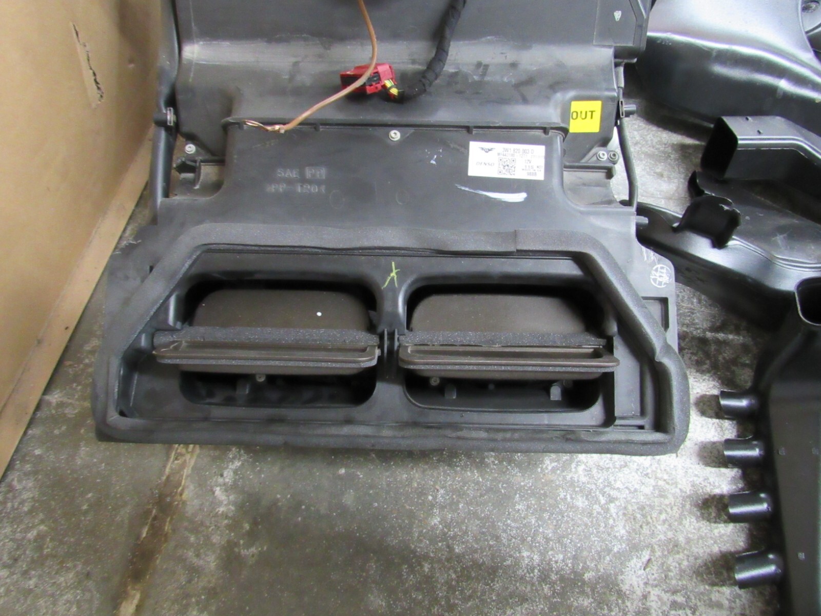 2016 BENTLEY CONTINENTAL GTC GT V8 S HEATER CORE ASSEMBLY HVAC BLOWER OEM -6872
