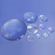 20mm Silicate K9 Glass Plano Convex Lens Focal Length F25/30/40/50/60/80/100mm