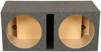 Rockville RDV15 Dual 15'' Vented Subwoofer Enclosure Sub Box 2.4 CU FT