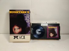 Boogey Man II Beta (Not VHS). Horror. VCI Full Flaps. Short Box. Rare 1983 