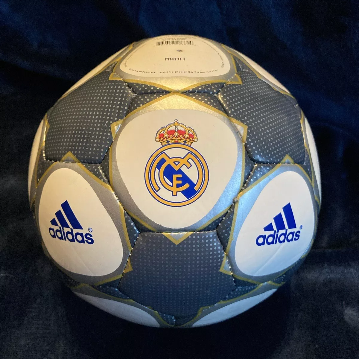 adidas Balón Fútbol Finale 17 Real Madrid Mini Blanco