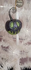 BETHANY LOWE-2023-LEE ANN KRESS-MINI GREEN APPLE WITH PURPLE POISON ORNAMENT-NEW