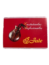 VINTAGE Jale Flamenco Castanets Castañuelas Profesionales Made In Spain