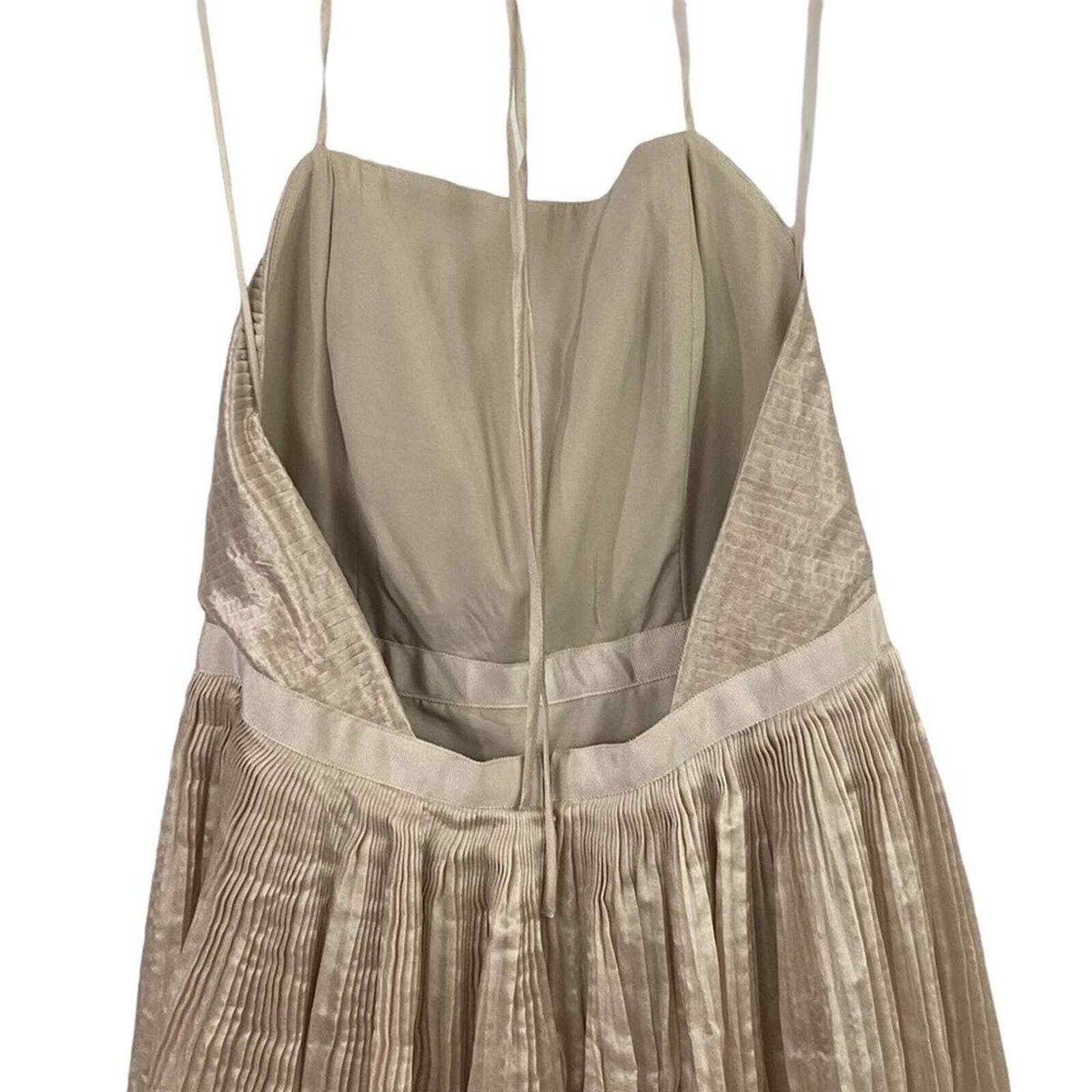 banana republic gold pleated dress Keeping Me Awake Knit Mini Dress Gold