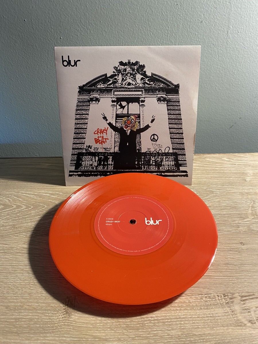 Crazy Beat Red Banksy Art 7in Blur Vinyl Rare! 2003 EX | eBay