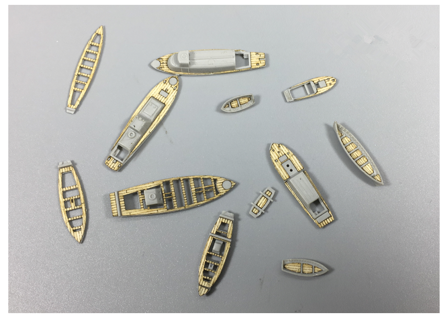 1/350 Wooden Deck For Trumpeter 05318 Italian Battleship RN Roma – CY Model CY350015