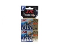 JVC MiniDV Digital Camcorder Tapes 2 Pack Ultra Fine Coating 4.5 Hours Recording