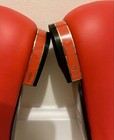 100% Auth FENDI Woman Shoes 2jour Flat Size EUR 40, US 9 Orange Red — photo 5