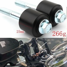 2x Adattatore Morsetto Rialzo Manubrio per Bonneville T100 T120 Bobber Nero 2016-2019