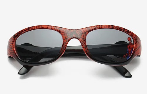 GAFAS DE SOL MARVEL HEROES SPIDERMAN Spidey con FUNDA Bloqueador Solar Sombras 100% UV ¡NUEVAS! - Imagen 3 de 10