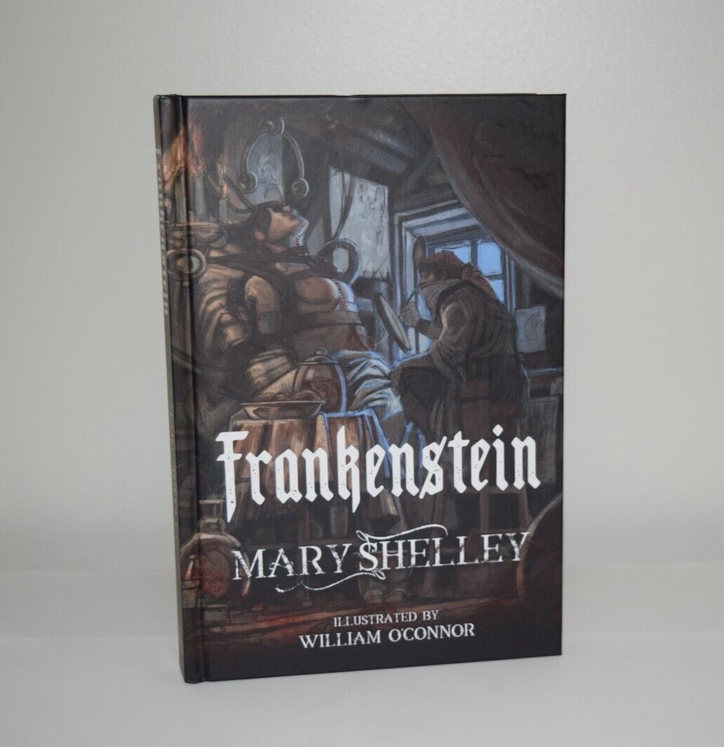 NEW Frankenstein Mary Shelley Illustrated William OConnor Deluxe