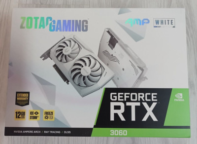 RTX 3060  GAMING Grafikkarte GeForce ZOTAC AMP White Edition 12GB GDDR6