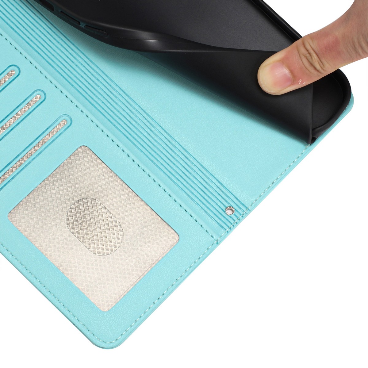 Fr iPhone 16 Pro Max 16e 15 Cute Embossed Cat Kickstand Shockproof