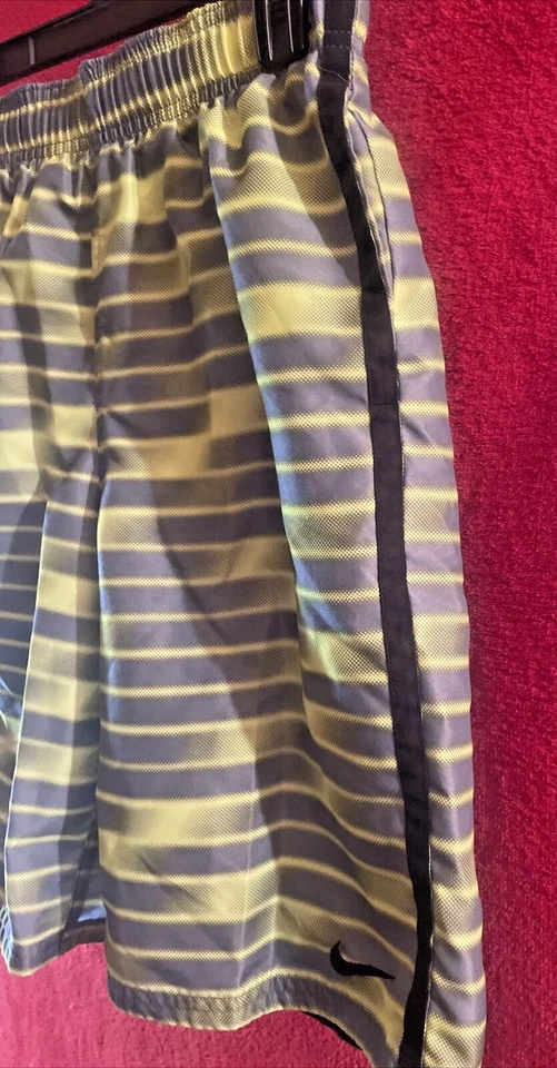 Kids Youth NIKE Gray Neon Swim Trunks Size XL Shorts - Image 3 of 4