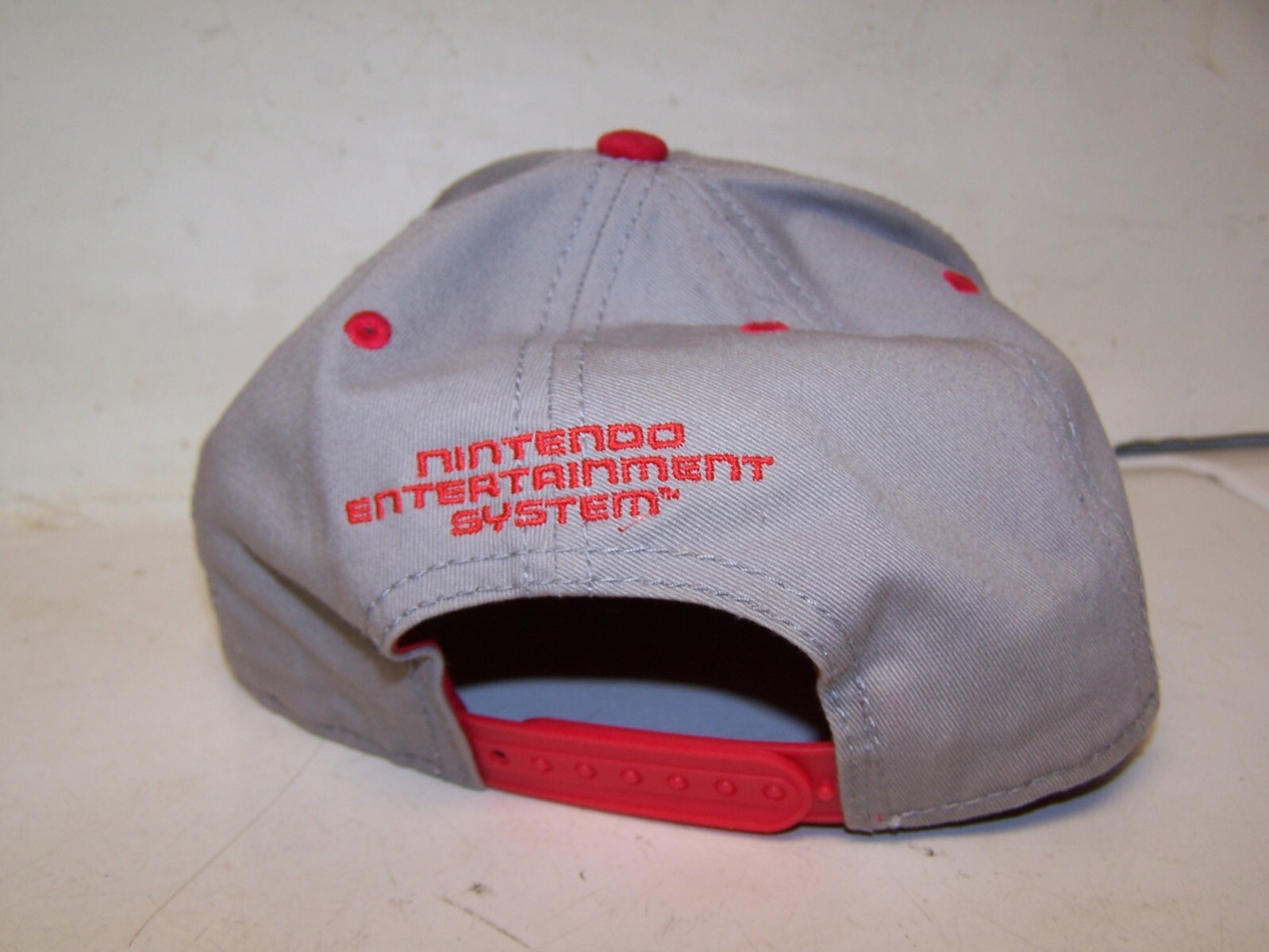 Nintendo NES Retro Controller Snapback Hat - Gray… - image 3