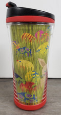 NEW 2007 Starbucks KIDS Traveler Mug Double Wall Tumbler 8 oz EASTER Pattern