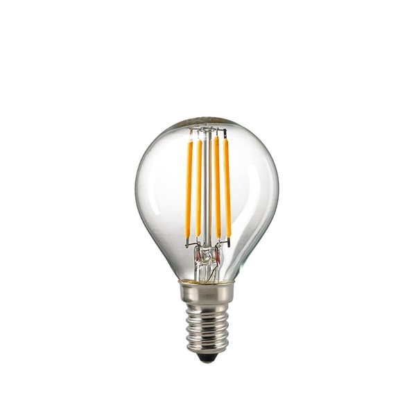 Sigor 4,5W Kugel Filament Klar E14 470Lm 2700-2200K Led Lampe P45 Dimmtowarm-image