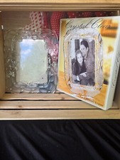 Crystal Clear Carlyle Crystal 5x7 Picture Frame NIB
