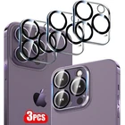 3x For iPhone 15 14 13 12 11 Pro Max Tempered Glass Camera Lens Cover Protector