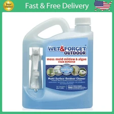 Liquid Outdoor Surface Cleaner Moss Mold Mildew & Algae Stain Remover