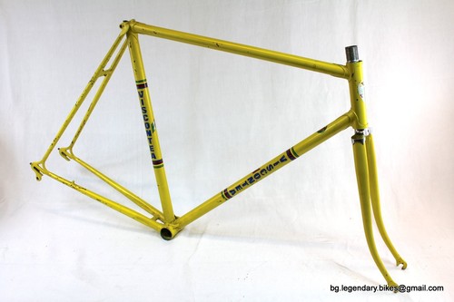 BICI corsa vintage Viscontea robuste Telaio in Acciaio Set ANNI'60  Forcellini Campagnolo | eBay
