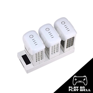 3 Slots Multi Battery Charger Charging Hub For DJI Phantom 4 Pro/Adv/Pro+