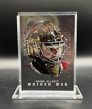 2008-09 ITG Between the Pipes Masked Men Silver Brian Elliott #MM-42