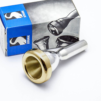 ストーク T2 ラージシャンク Stork Gold Rim & Cup Large Shank Trombone Mouthpiece T2 Light