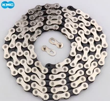KMC X12 12-Speed Chain 126L Silver – Road & MTB – Fits SRAM Eagle AXS, Shimano