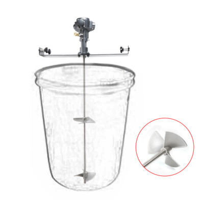 50 Gallon Pneumatic Paint Mixer with 1/2 Hp Motor for Fast Mixing