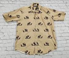 Roper MENS SIZE MEDIUM Range Gear Button Front Shooting Hunting Shirt Outdoors