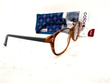 COLOREAD BY FOSTER GRANT WOMEN'S READING GLASSES W/CASE ELODIE (#101)