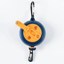 Portable Travel Clothesline Cord, Adjustable 33Ft Camping Clothes Line, Laundry