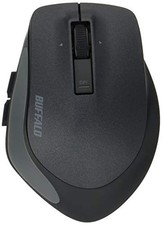 Buffalo Bluetooth BlueLED Premium Fit Mouse Medium Black BSMBB505MBK