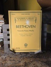 Beethoven Favorite Piano Works /Schirmer s Library of Musical Classics /Vol.2071