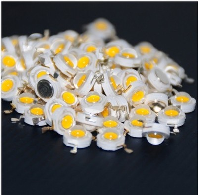 50PCS NEW 1W Warm White Led Chip High Power LED Beads 100-110LM *cc