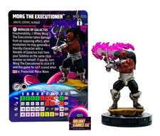 Marvel Heroclix Morg the Executioner #MVX-030 w/ Card Iconix Heralds of Galactus
