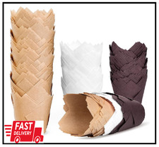 200pcs Tulip Cupcake Liners, Premium Muffin Liners Holders for Baking Cups, Grea