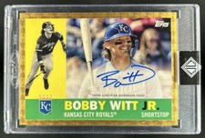 2024 Topps Transcendent Bobby Witt Jr. 1960 Superfractor Auto Refractor #1/1