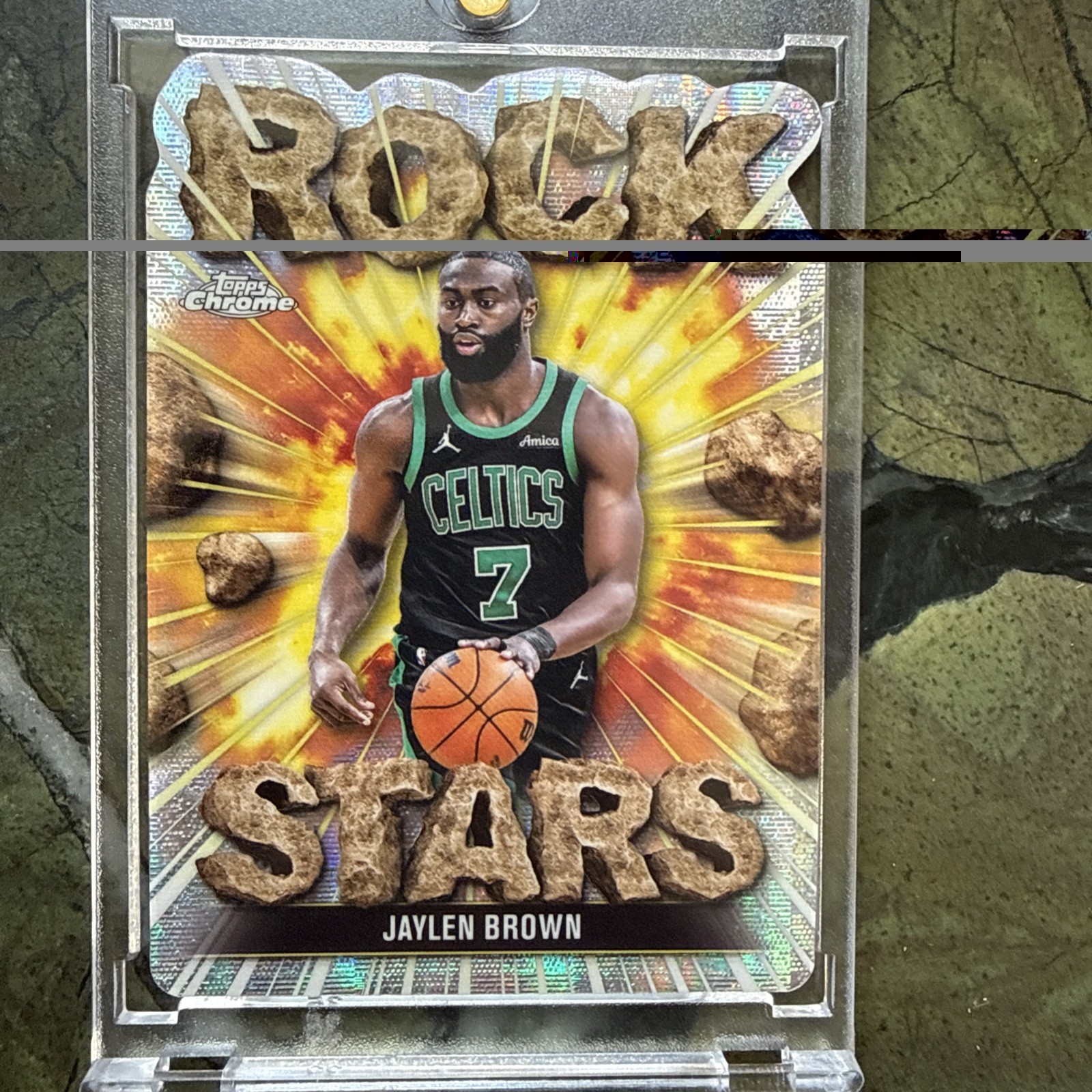 2025-26 Topps Chrome - Rock Stars Jaylen Brown #RS-8