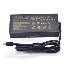240W Adapter Charger for ASUS ROG Zephyrus G16 GU605 GU605C GU605M Rectangle Tip