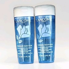 2 x Lancome Tonique Douceur Softening Hydrating Toner with Rose Water 50ml 100ml
