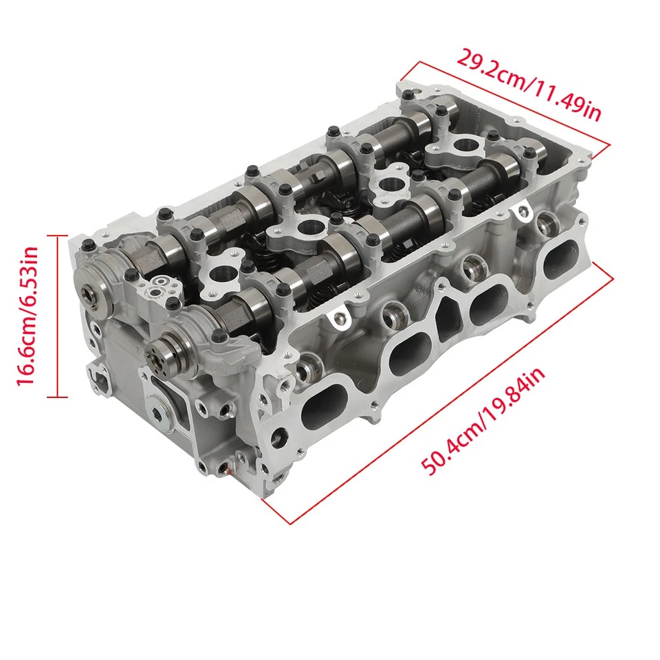 Complete Cylinder Head 2.7L For 2005-2022 2TRFE Toyota Tacoma 4Runner 1110175151 Foto 2 de 4