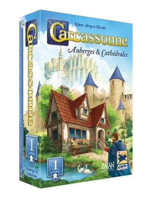 Carcassonne Ext N°1 Hostels & Kathedralen FR Z-Man Games 2025HIGCARC03FR