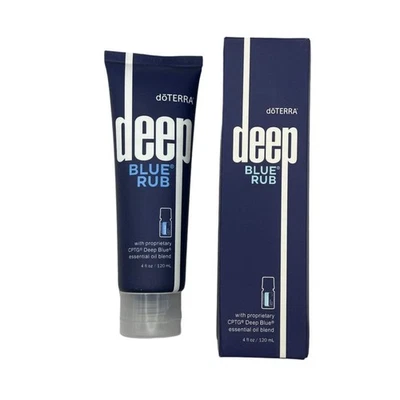 doTERRA Deep Blue Rub 120ml - Soothing Muscle & Joint Relief Massage Cream