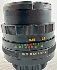 Helios 44m 58mm Lens F/2 KMZ Fixed Manual Portrait DSLR M42 Mount SLR CLA USSR