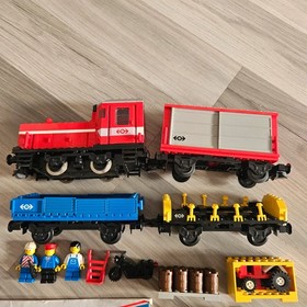 Lego 4563 Load N' Haul Railroad Train 9V (1992) 100% Complete Notice Box